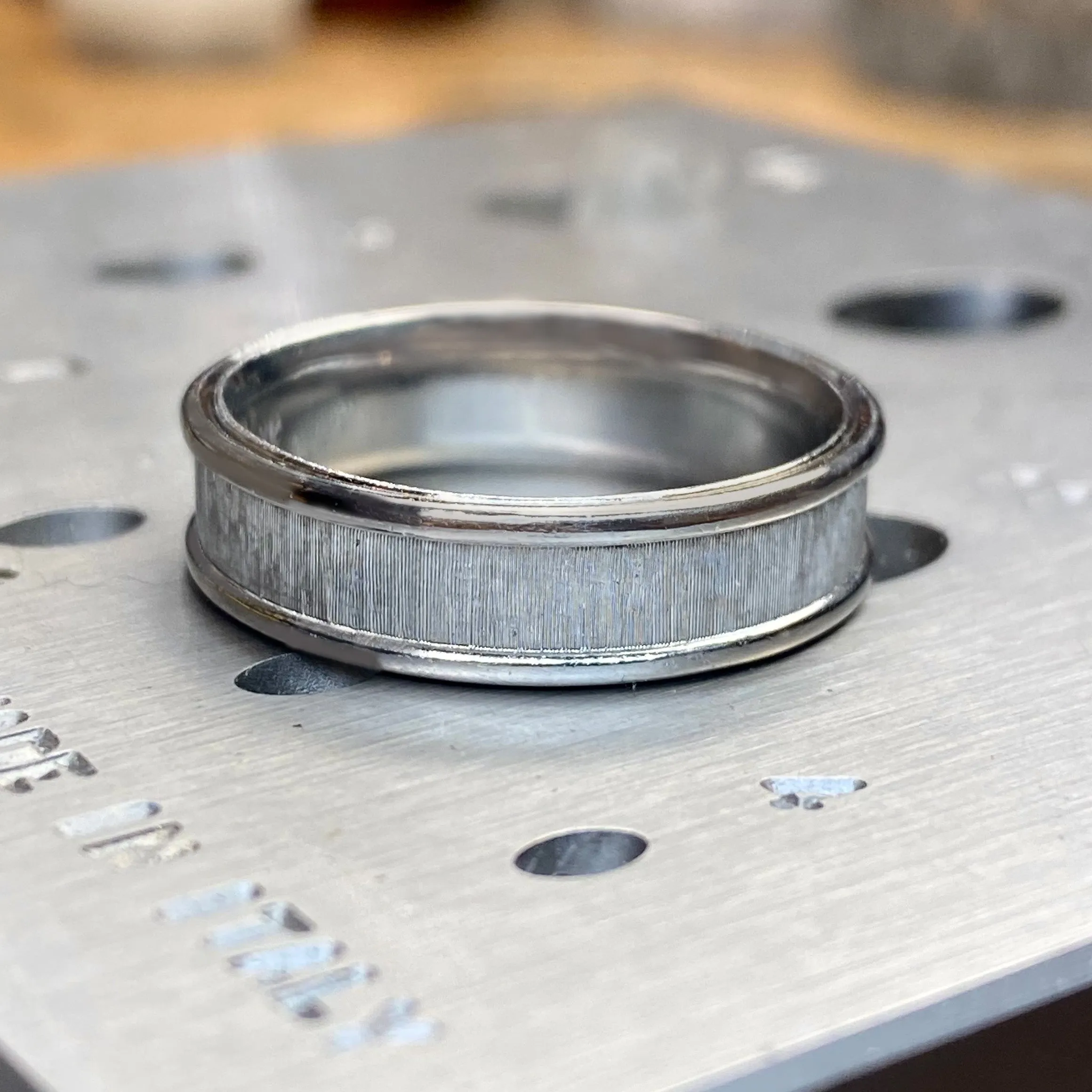 Platinum Men's Wedding Band