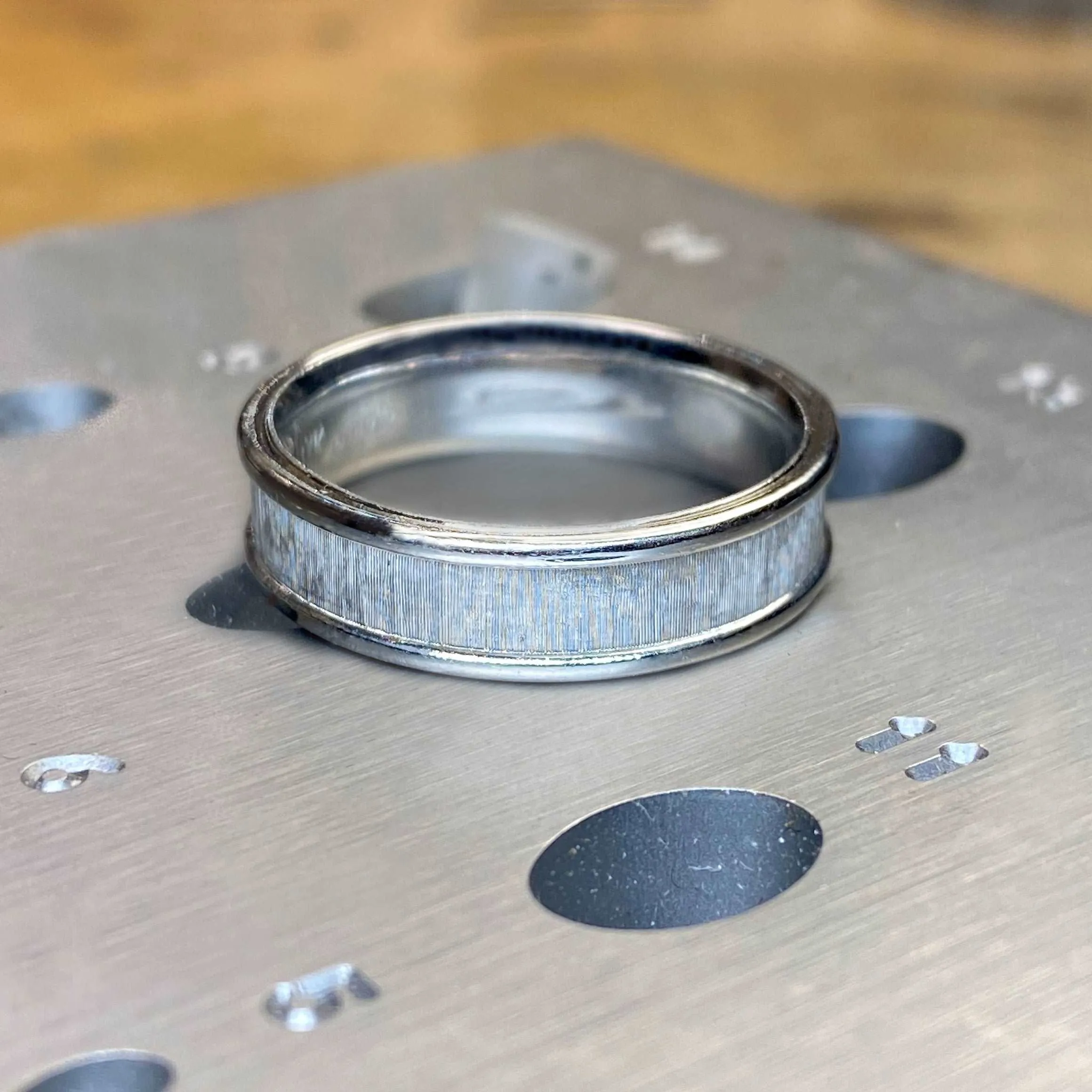 Platinum Men's Wedding Band