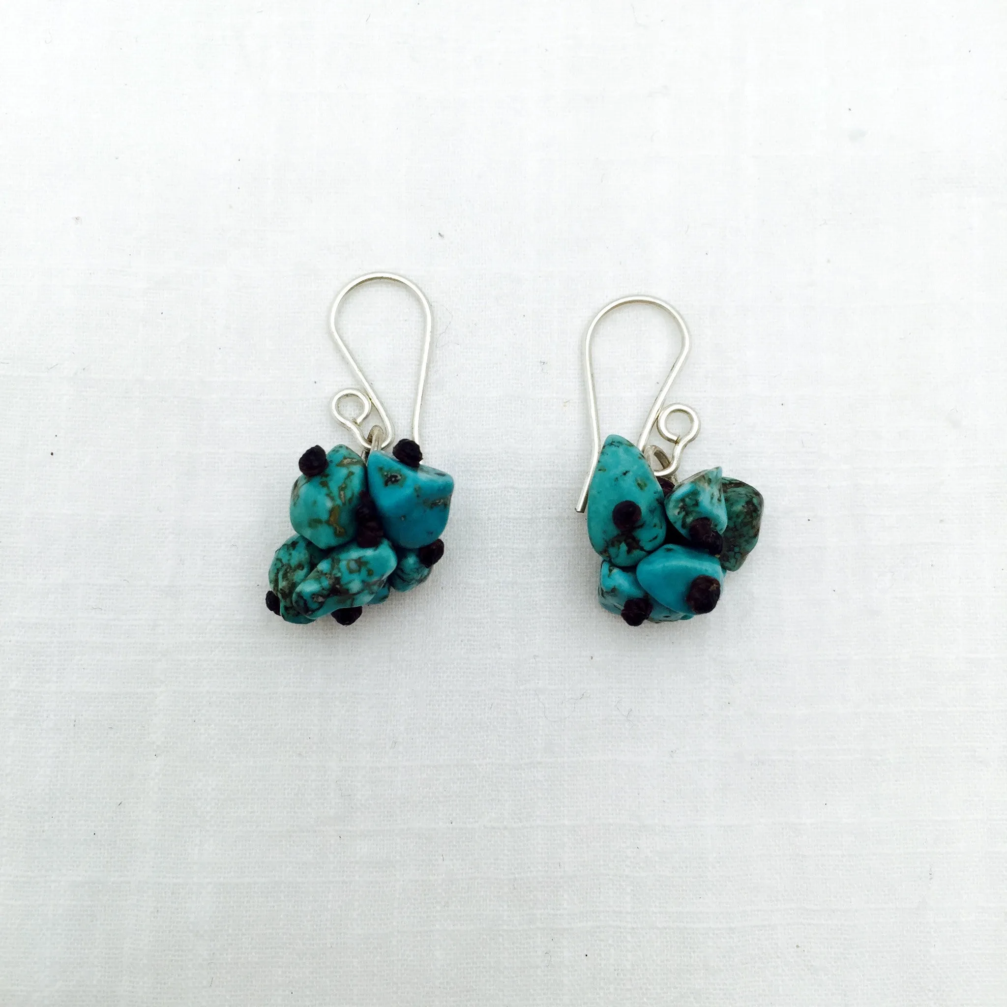 Santos Turquoise Cluster Earrings