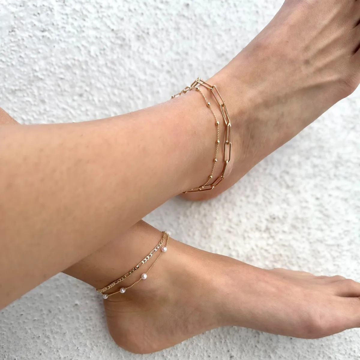 Satellite Chain Anklet