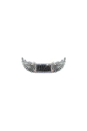 SOA SAMCRO Bling Frame with Wings Barrette