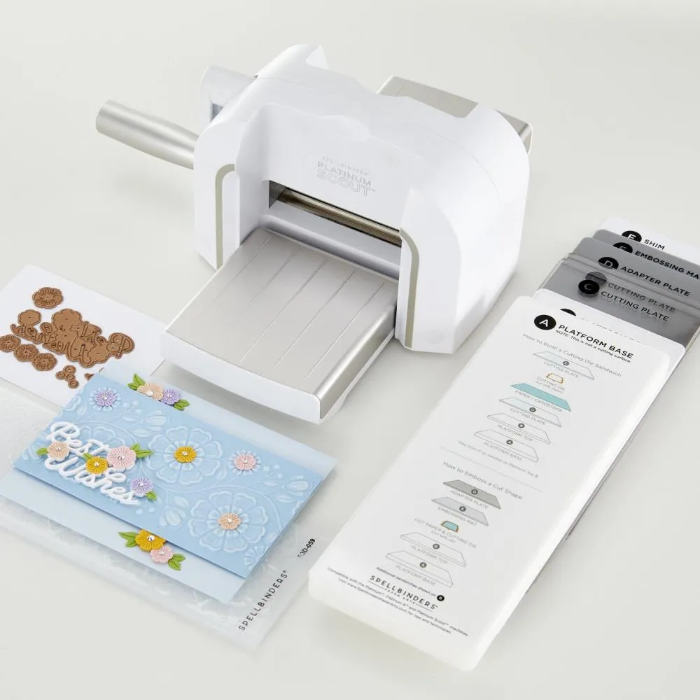 Spellbinders Platinum Scout Machine White