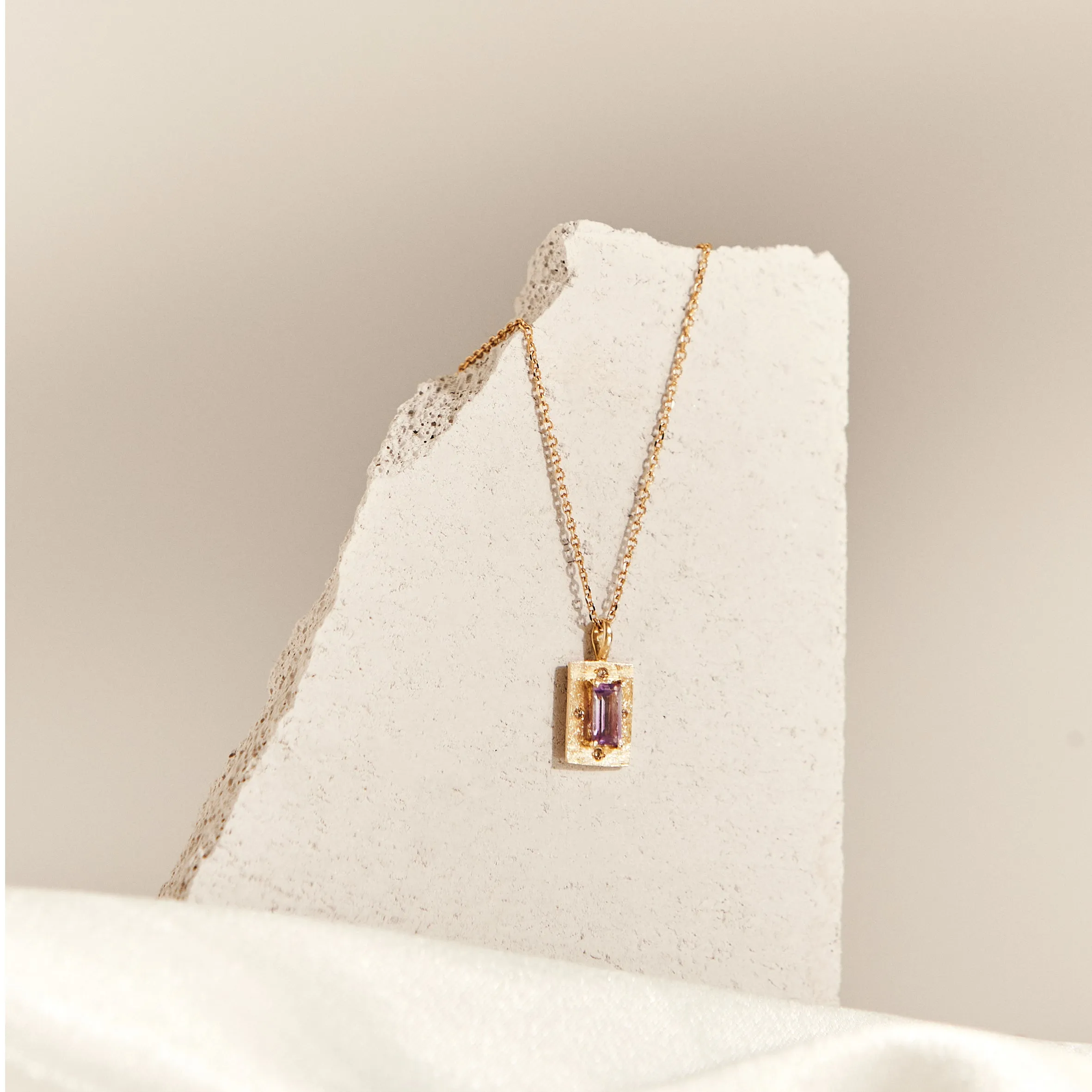 Throne Necklace - 14K/ 18K Gold