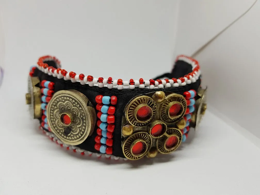 Tribal Balochi Choker: Asian-Fusion Collection