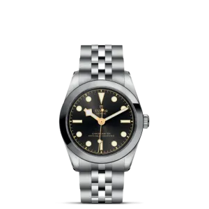 TUDOR Black Bay 31mm Case, Anthracite Dial, Steel Strap (M79600-0001)