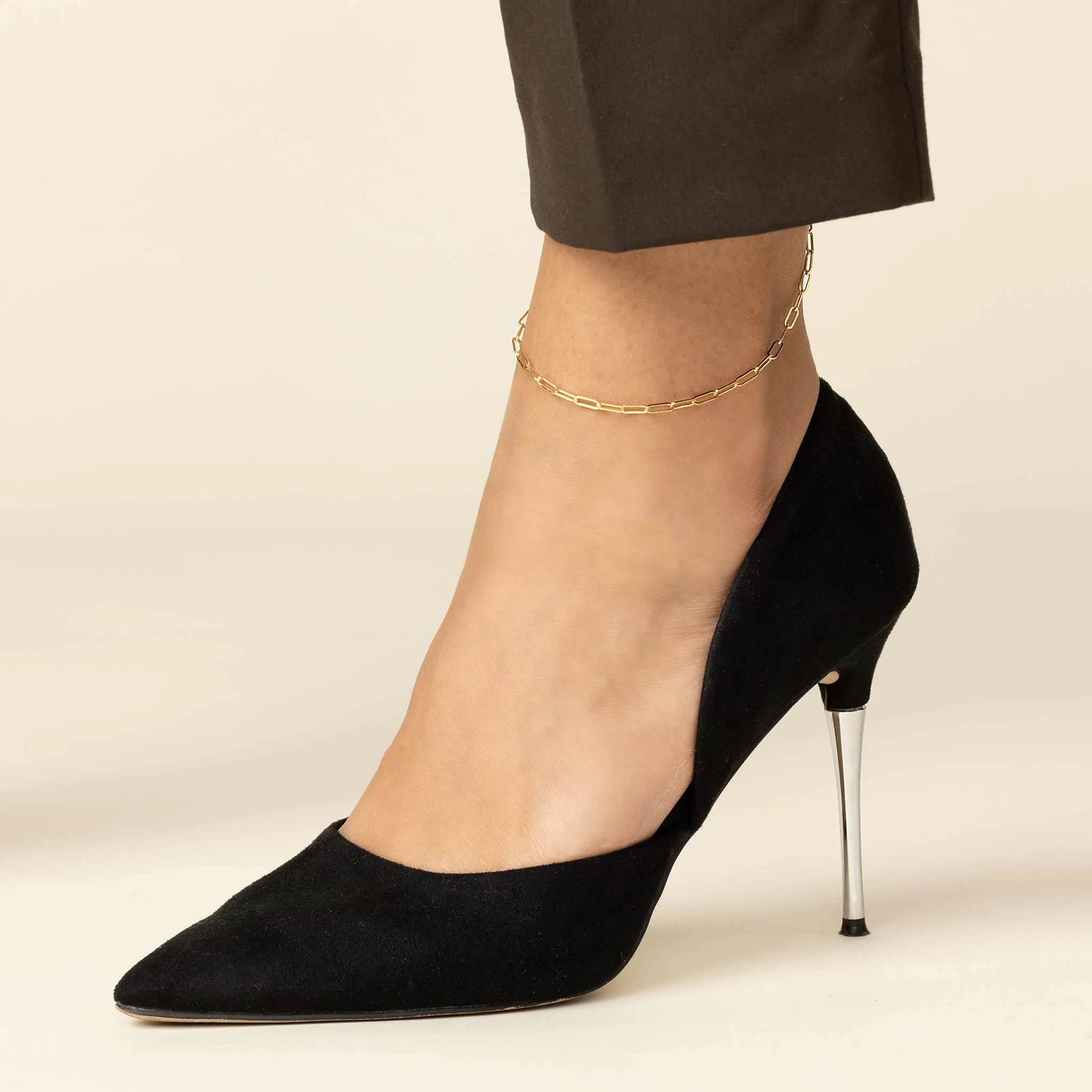 Venice Link Petite Anklet