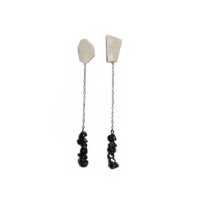 White Hematite | Drop Earrings