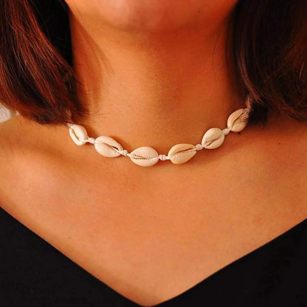 Yellow Chimes Choker Necklace for Women Handmade White Choker Necklace for Women and Girls.