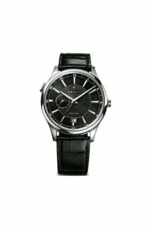 zenith captain dual time men's watch ref. 03.2130.682/22.c493